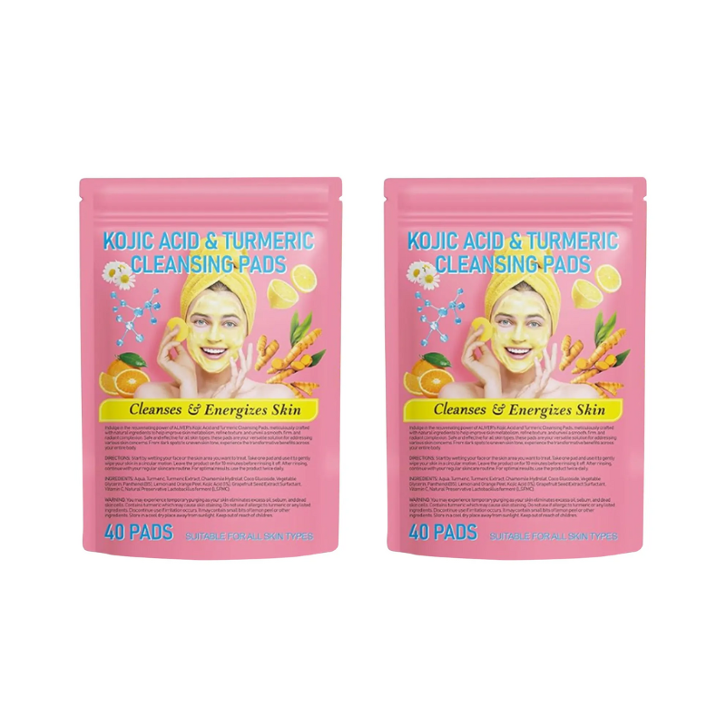 Pads Mágico de Limpeza de Ácido Kójico e Cúrcuma