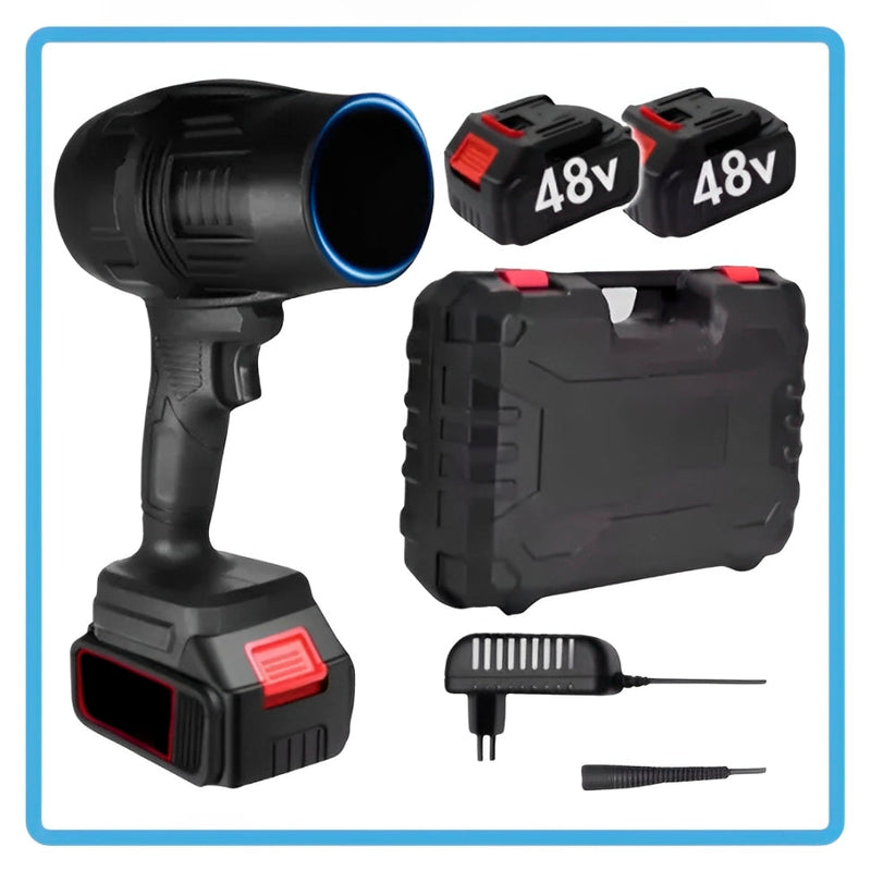 PowerJet™ - Soprador e Secador Turbo Portátil - [Brindes: 2 Baterias e 1 maleta]