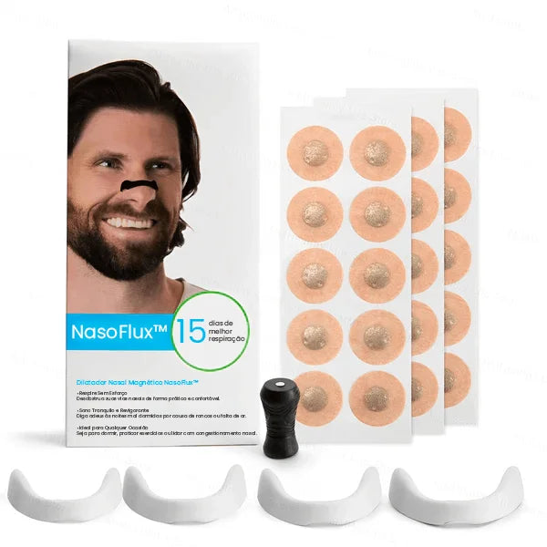 NasoFlux™ Dilatador Nasal Magnético