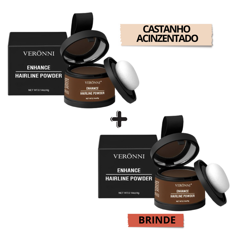 BrilhoLux™ - Maquiagem Capilar em Pó - Compre 1, leve 2 [Compre 1, e Leve o 2º totalmente grátis]