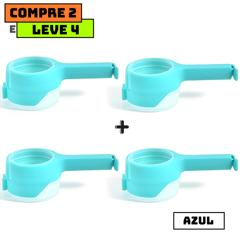 GuardaMix™ - O Selador Inteligente de Alimentos