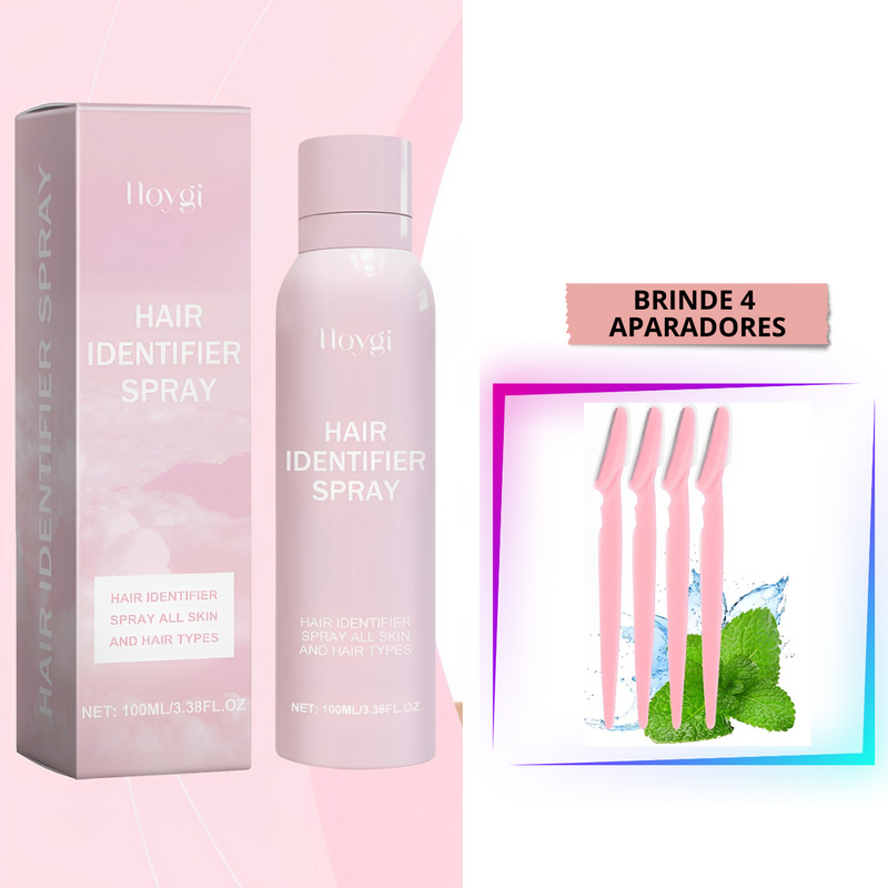 Visispray - Identificador de Pelos Invisíveis [Brinde 4 aparadores]